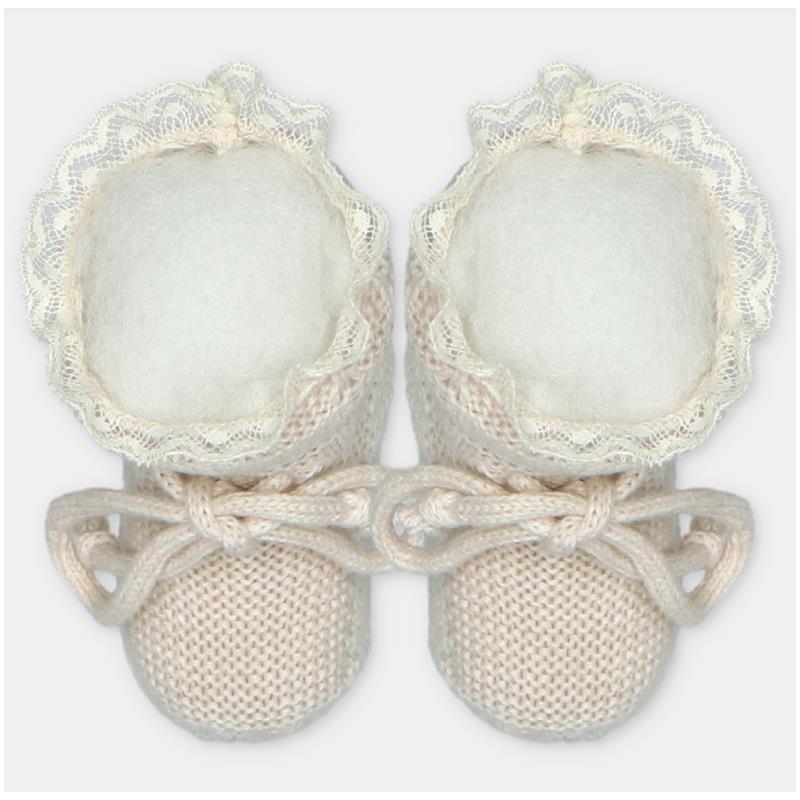 Martin Aranda Booties In Sweater Knit Cotton Blend