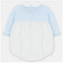 Martin Aranda - Draylon Knit & Woven Short Romper Preston Pastel Blue Image 2