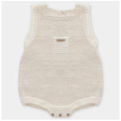 Martin Aranda - Draylon Separate Knit Overall Liverpool Beige Image 1