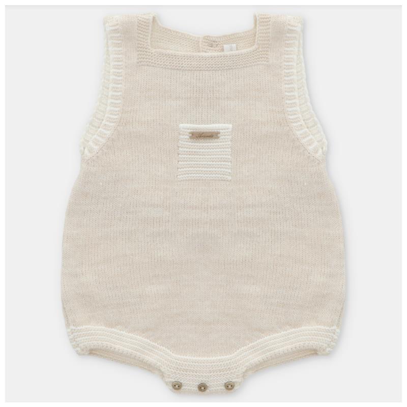 Martin Aranda - Draylon Separate Knit Overall Liverpool Beige Image 1