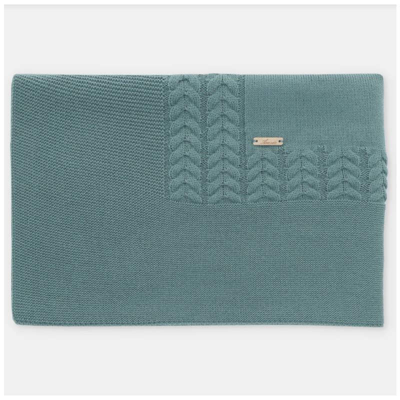 Martin Aranda - Draylon Sweaterknit Blanket Brighton One Size Blue Grey Image 2