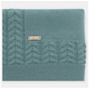 Martin Aranda - Draylon Sweaterknit Blanket Brighton One Size Blue Grey Image 3