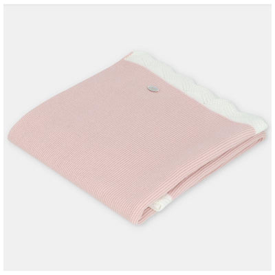 Martin Aranda - Draylon Sweaterknit Blanket Leeds One Size Baby Pink Image 1