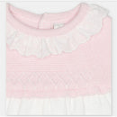 Martin Aranda Dress In Sweater Knit & Fabric Mix, Boal Light Pink