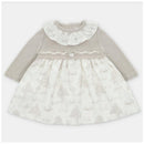 Martin Aranda - Knit/Woven Mix Dress Newport, Stone Image 1