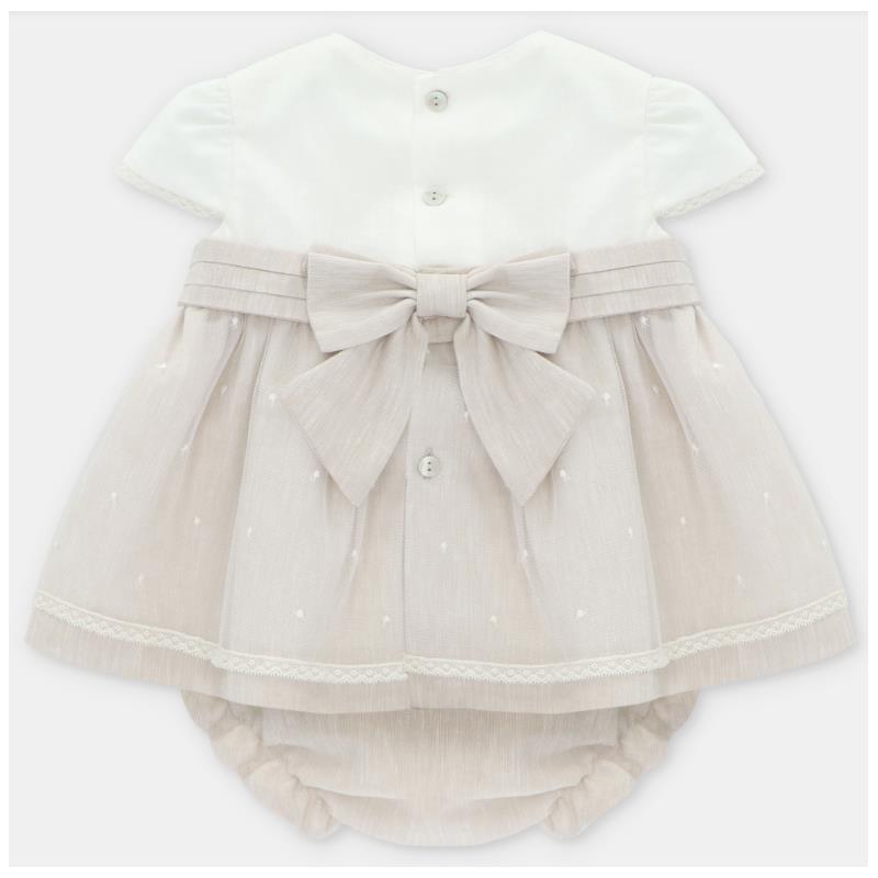 Martin Aranda Set Dress & Bloomer Linen Quebec, Beige Image 2