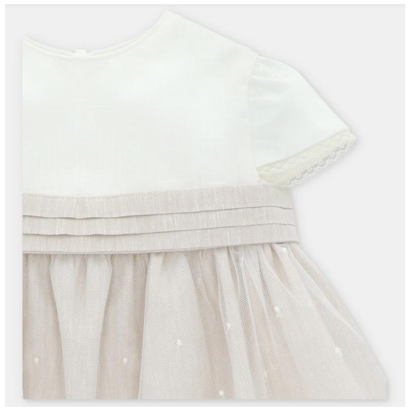Martin Aranda Set Dress & Bloomer Linen Quebec, Beige Image 3