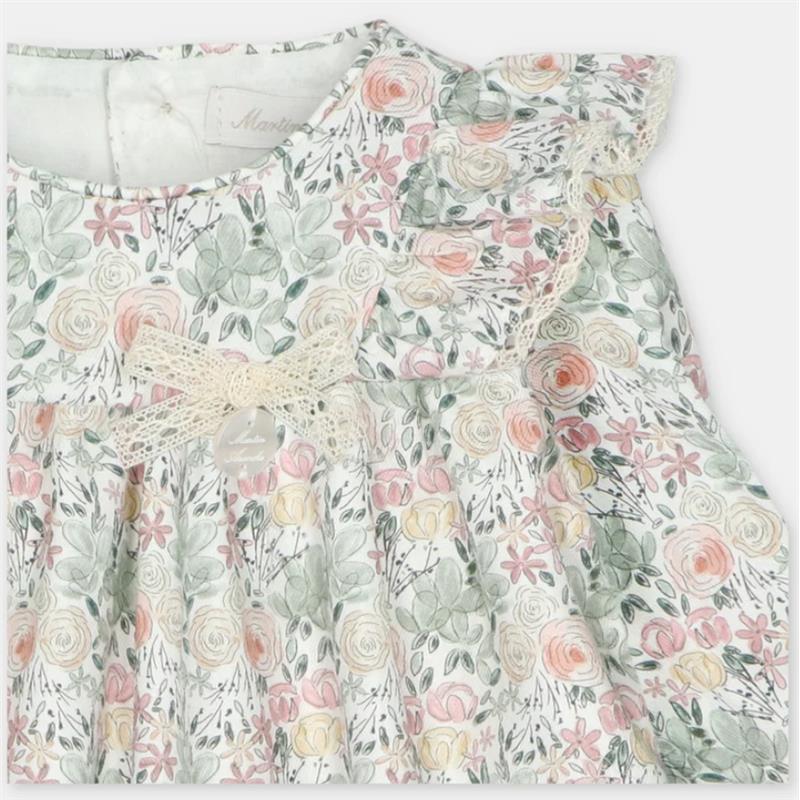 Martin Aranda Short Romper In Woven Fabric, Pravia Green