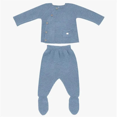 Martin Aranda - Take Me Home Knit Sweater & Leggings Set Chambray, Blue Image 1