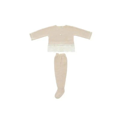 Martin Aranda - Take Me Home Set Jumper & Leggings Knit Arena, Beige Image 1