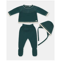 Martin Aranda - Take Me Home Set Sweater, Leggings & Bonnet Dark Blue Image 1