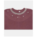Martin Aranda - Take Me Home Set Sweater, Leggings & Bonnet Plum, Light Pink Image 3