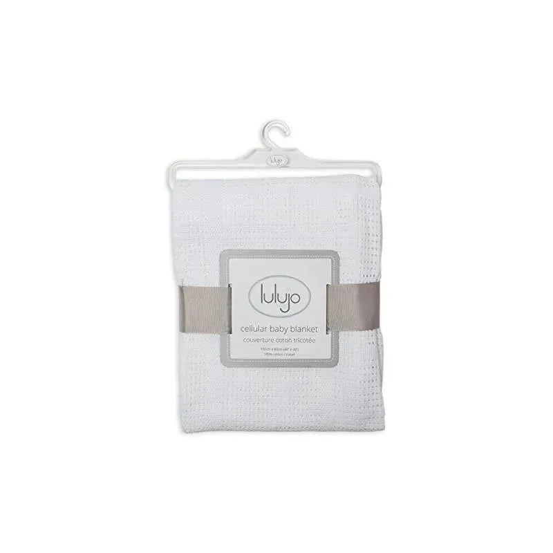 Mary Meyer Cellular Baby Blanket, White Image 1