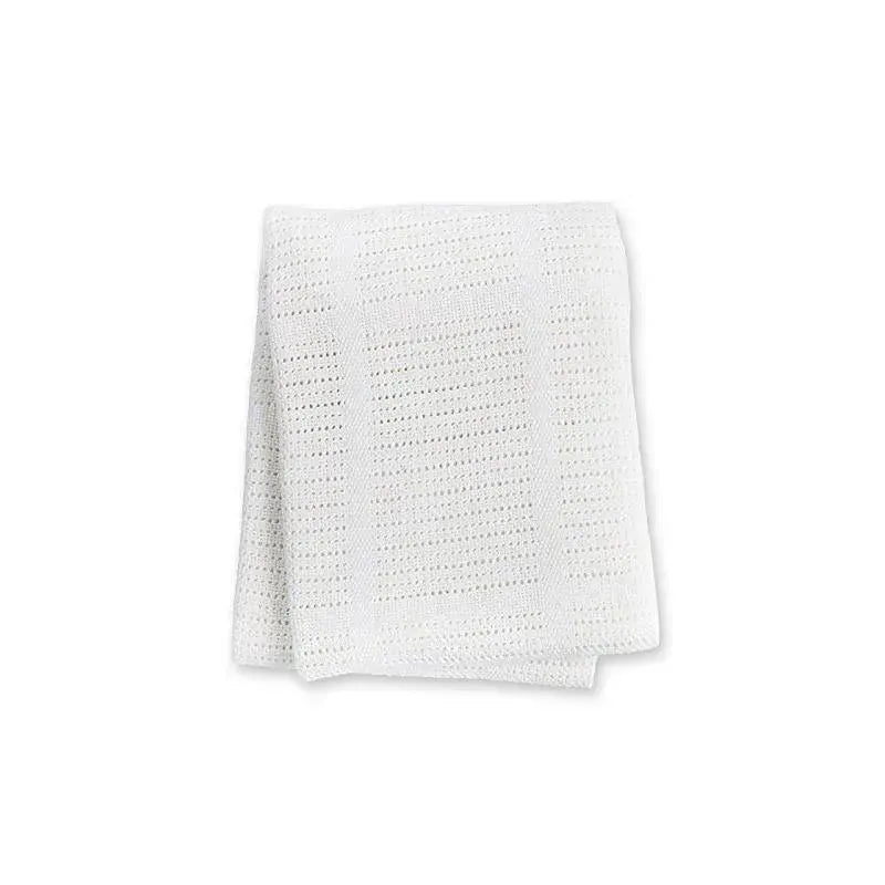 Mary Meyer Cellular Baby Blanket, White Image 3