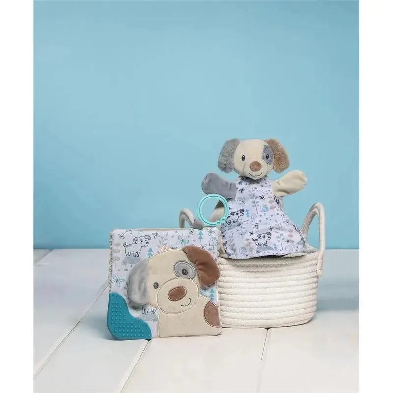 Mary Meyer - Sweet Soothie Crinkle Teether Toy With Baby Paper And Squeaker, Sparky Puppy Image 3