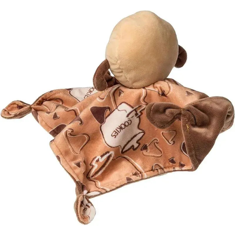 Mary Meyer - Sweet Soothie Lovey Security Blanket, Chocolate Chip Cookie Image 3