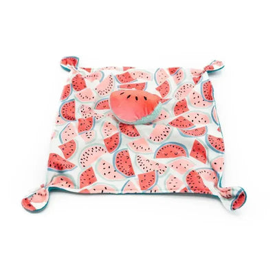 Mary Meyer Sweet Watermelon Soothie Toy Blanket Image 1