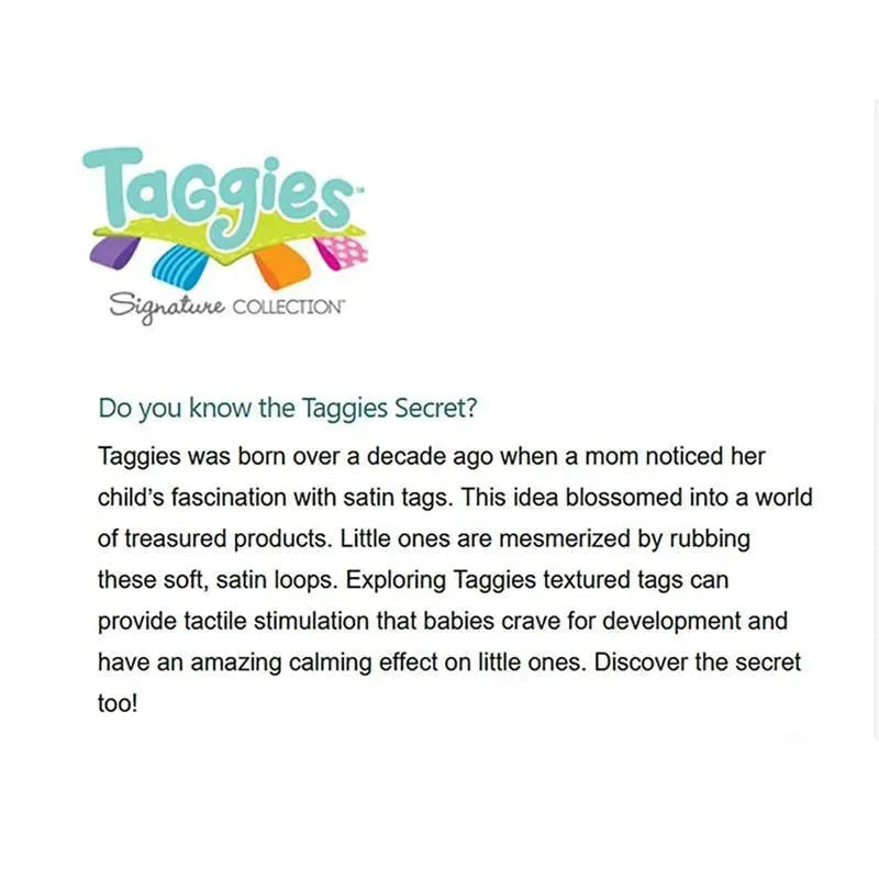 Taggies puppy sales