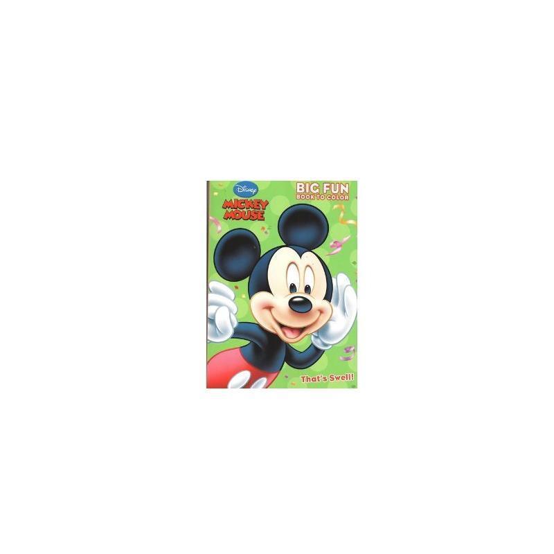 Master Toys - Mickey Mouse Big Fun Coloring Book Image 1
