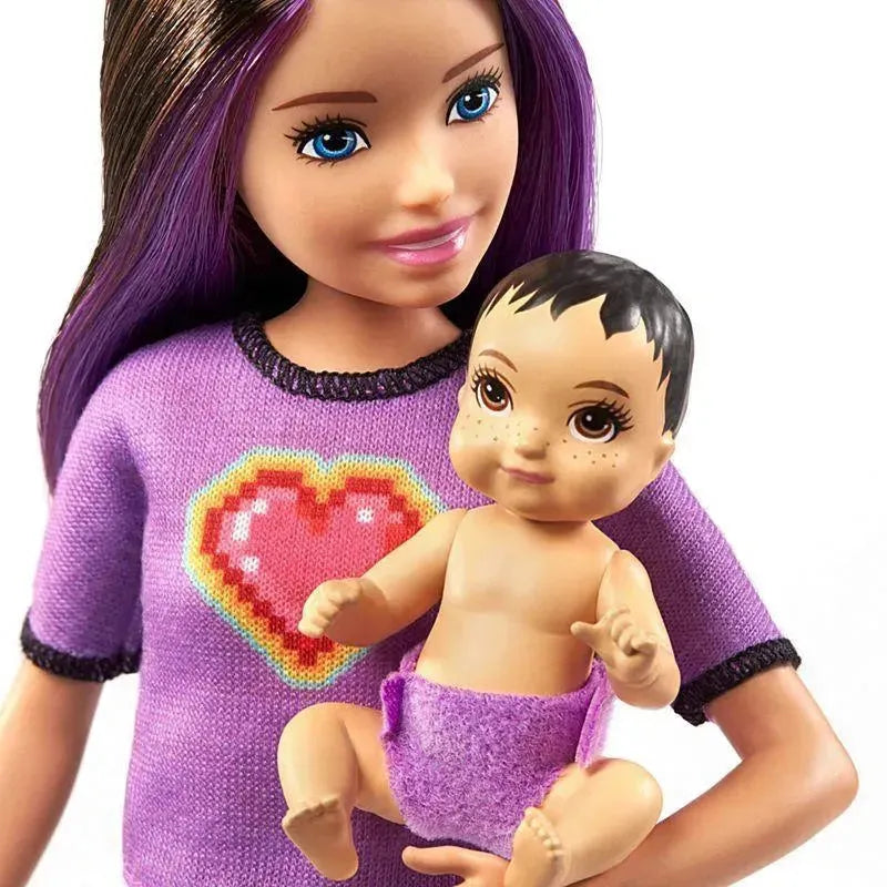 Mattel - Barbie Babysitter Doll/Baby/Accessory - Toddler Toy Image 5