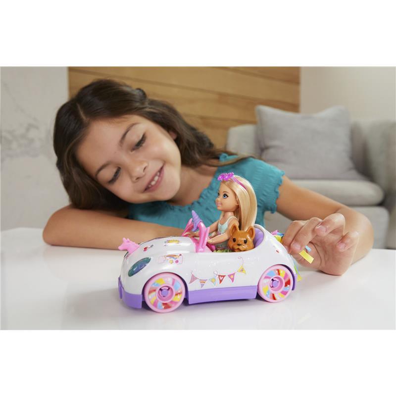 Mattel - Barbie Club Chelsea Doll & Unicorn Car Image 3