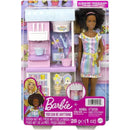 Mattel - Barbie Ice Cream Shop Playset with Brunette Doll Image 2