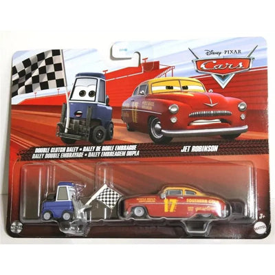 Mattel - Cars Character Cars, Double Clitch Daley + Jet Robinson Image 1