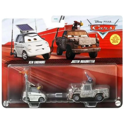 Mattel - Cars Character Cars Ken Enginoki + Justin Roadritter Image 1