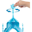 Mattel - Disney Frozen Elsa Ice Castle Playset with Olaf Figure Image 2