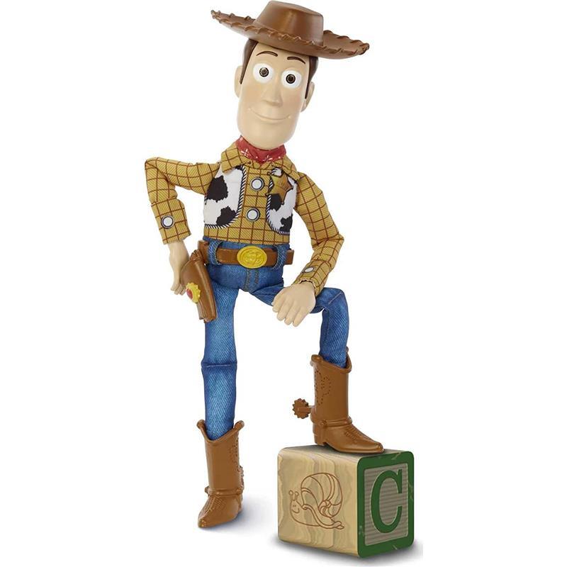 Mattel - Disney Pixar Talking Woody Figure with Ragdoll Body Image 5