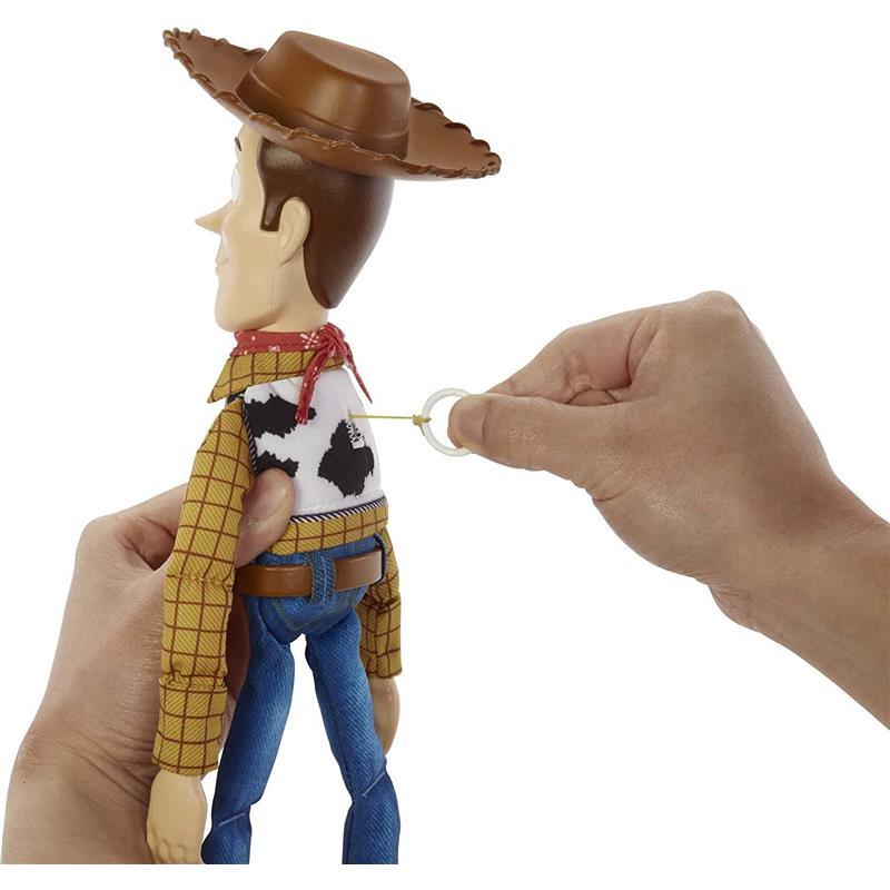 Mattel - Disney Pixar Talking Woody Figure with Ragdoll Body Image 9