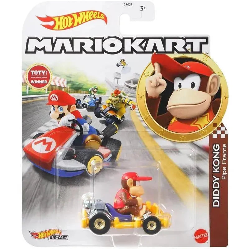 Mattel Hot Wheels Mario Kart Cars - Diddy Kong Image 5