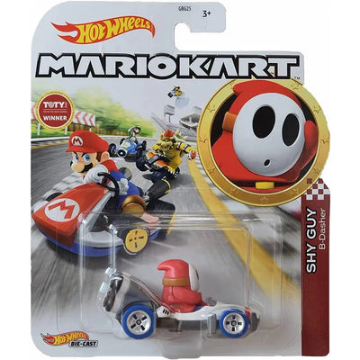 Mattel- Hot Wheels Mario Kart Cars, Shy Guy Image 1