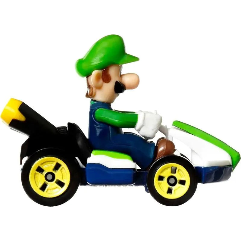 Mattel - Hot Wheels Mariokart Cars, Luigi Image 3