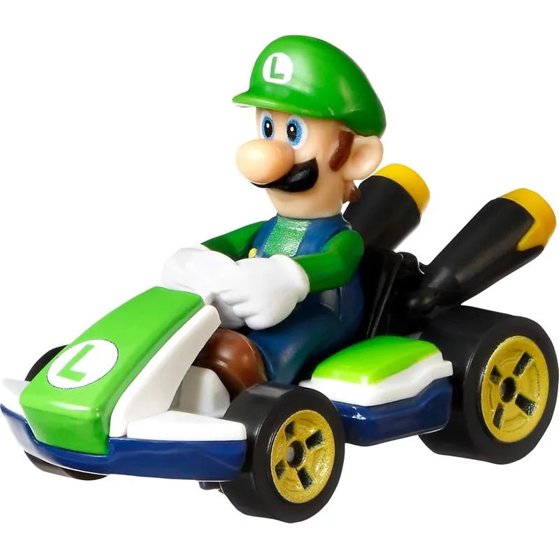 Mattel - Hot Wheels Mariokart Cars, Luigi Image 5