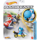 Mattel - Hw Mario Kart, Light-Blue Yoshi Standard Kart Image 3