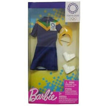 Mattel Licensed Fashions Barbie Tokio 2020 Blue Dress Image 2