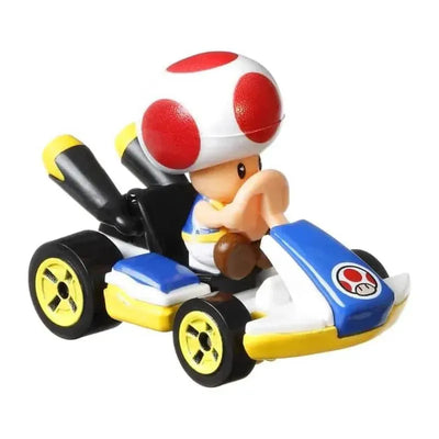 Mattel - Mariokart Toad with Standard Kart Image 1