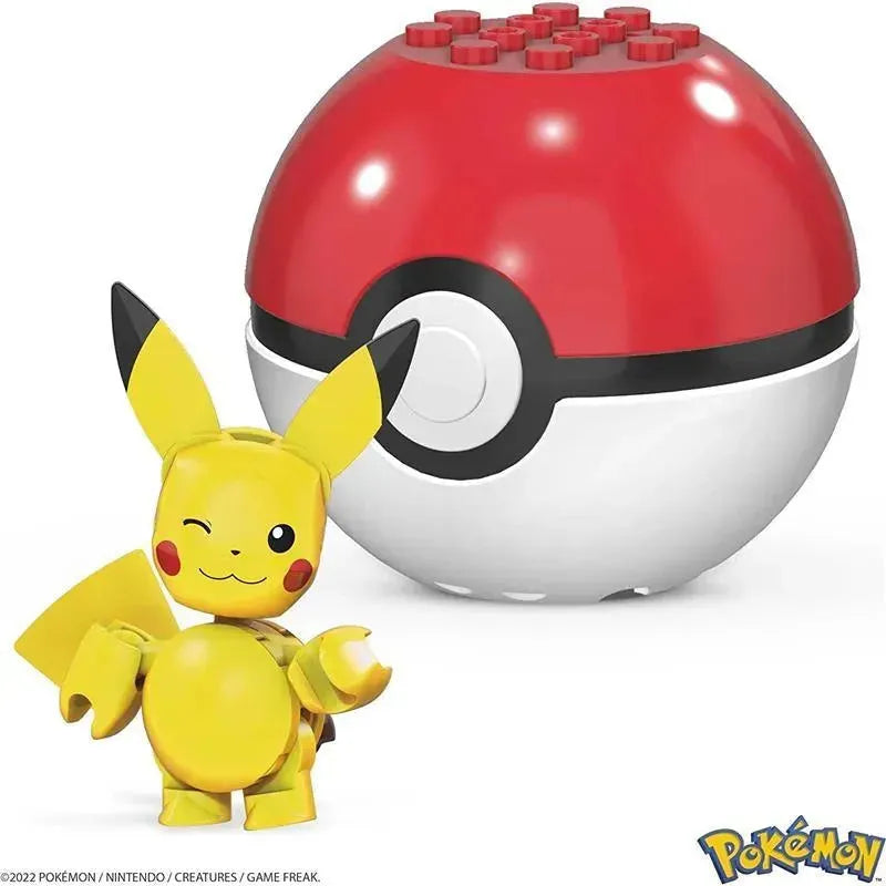 Mattel - Mega Construx Pokemon Pikachu Construction Set Image 7