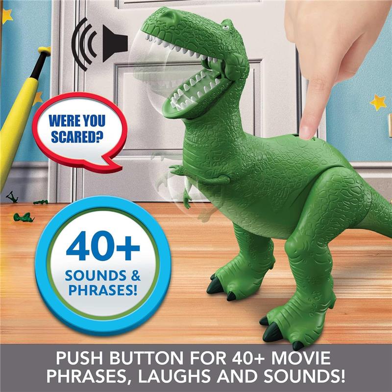 Mattel - Pixar Large Scale Feature Figure, Rex Image 5