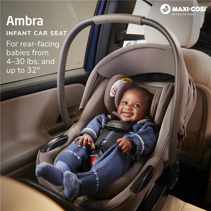 Maxi-Cosi Ambra Infant Car Seat, Caspian Caviar Image 2