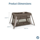 Maxi-Cosi - Calao Travel Playard, Infant Bassinet, Truffle Image 8