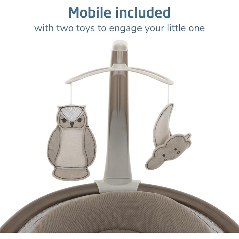 Maxi-Cosi - Cassia Smart Baby Swing for Infants, Truffle Image 7