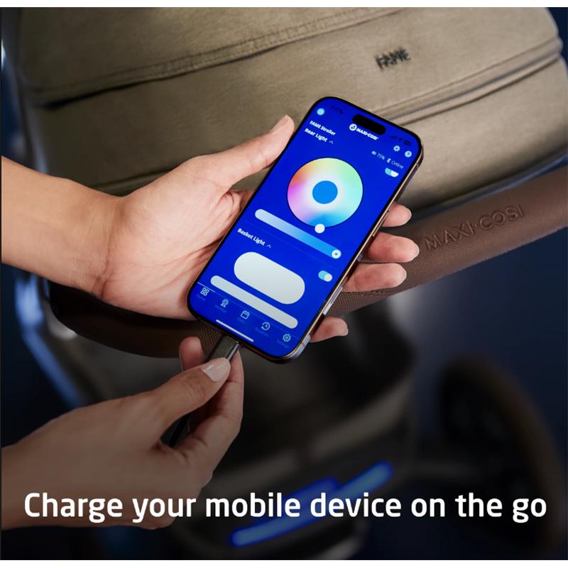 Maxi-Cosi - Fame Modular Stroller, Twillic Black Image 13