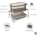 Maxi-Cosi - Iora Baby Bassinets Bedside Sleeper, Truffle Image 5
