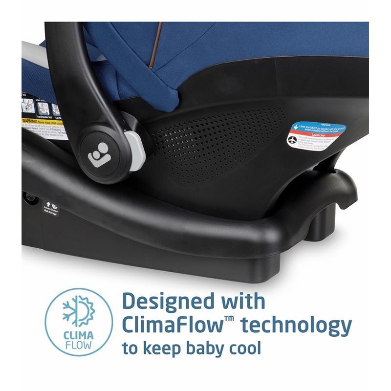 Maxi-Cosi - Mico Luxe Lightweight Infant Car Seat, New Hope Navy Image 3