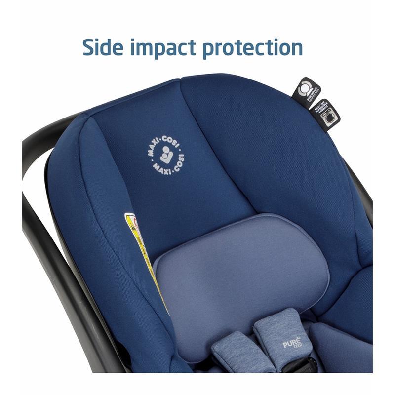 Maxi-Cosi - Mico Luxe Lightweight Infant Car Seat, New Hope Navy Image 5