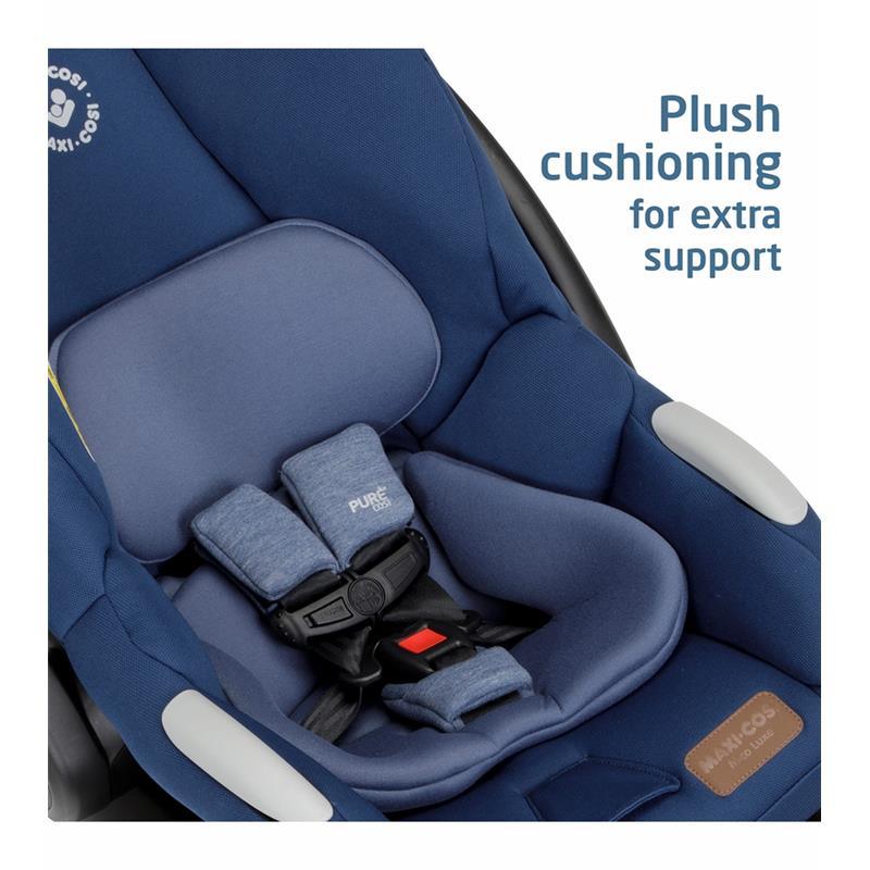 Maxi-Cosi - Mico Luxe Lightweight Infant Car Seat, New Hope Navy Image 6