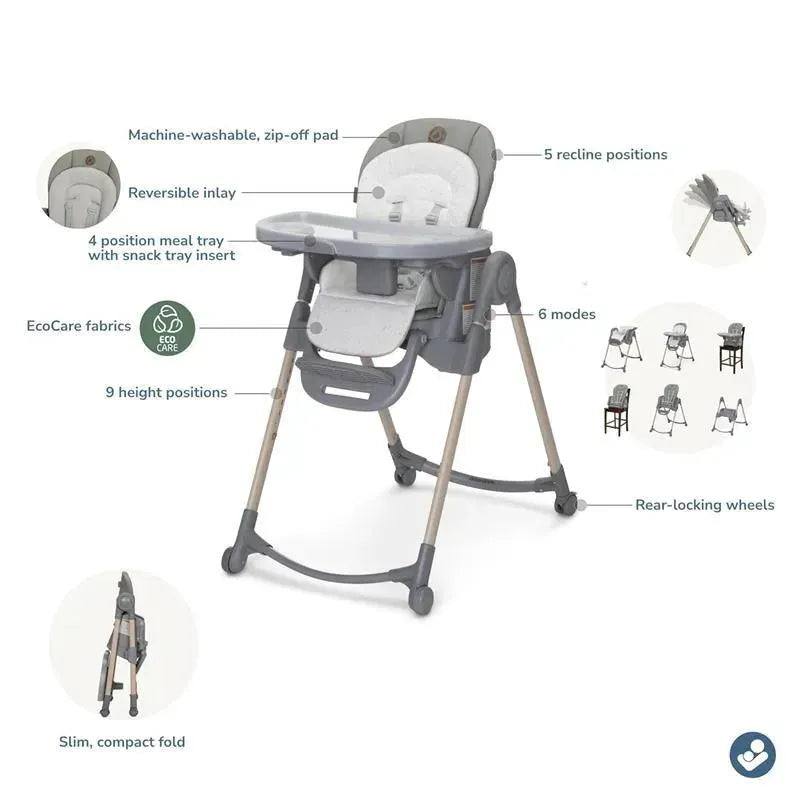 Maxi-Cosi - Minla 6-in-1 High Chair, Classic Green Image 3