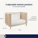 Maxi-Cosi Nursery Brisa 4-in-1 Convertible Crib with Toddler Bed Image 7